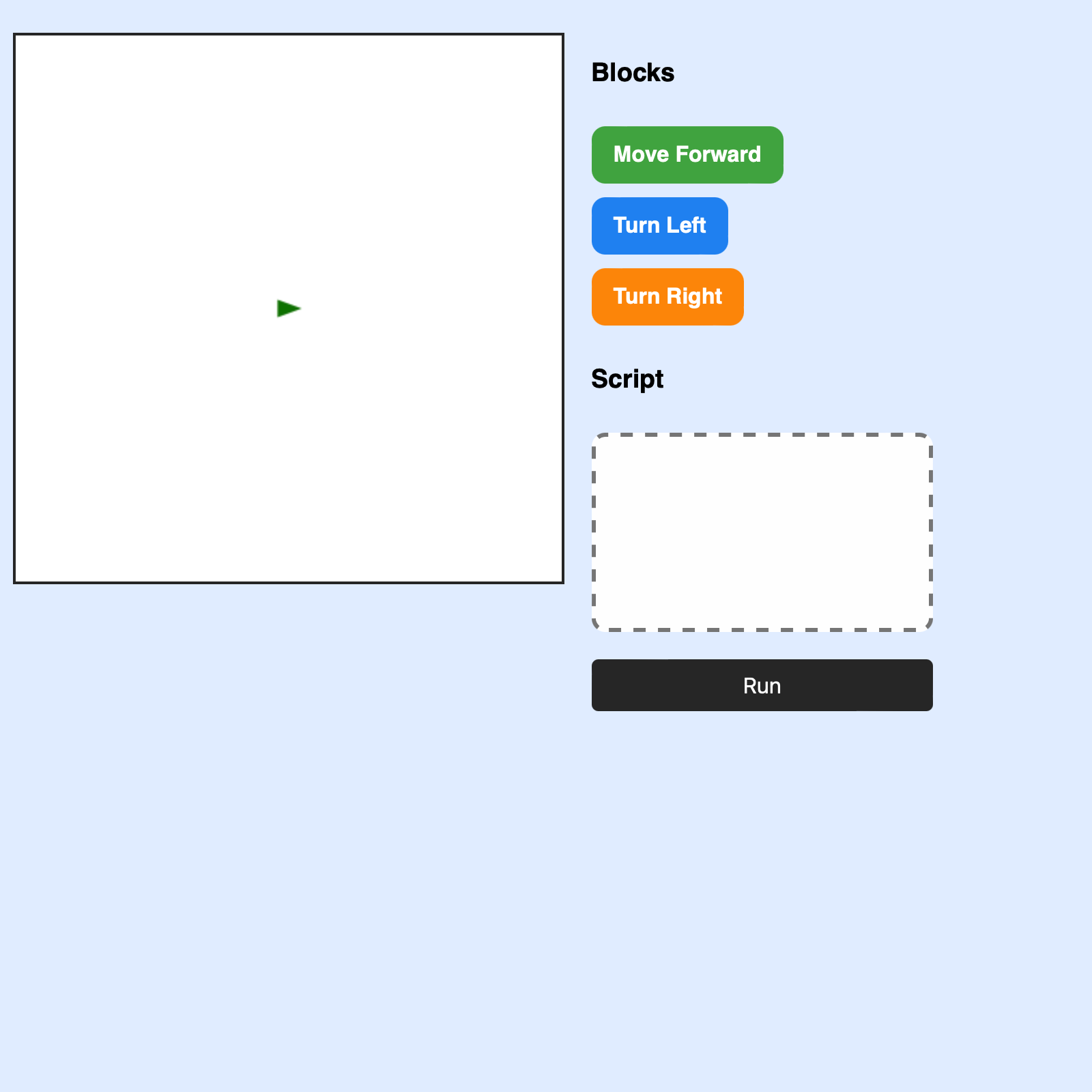 Screenshot of Turtle-html project